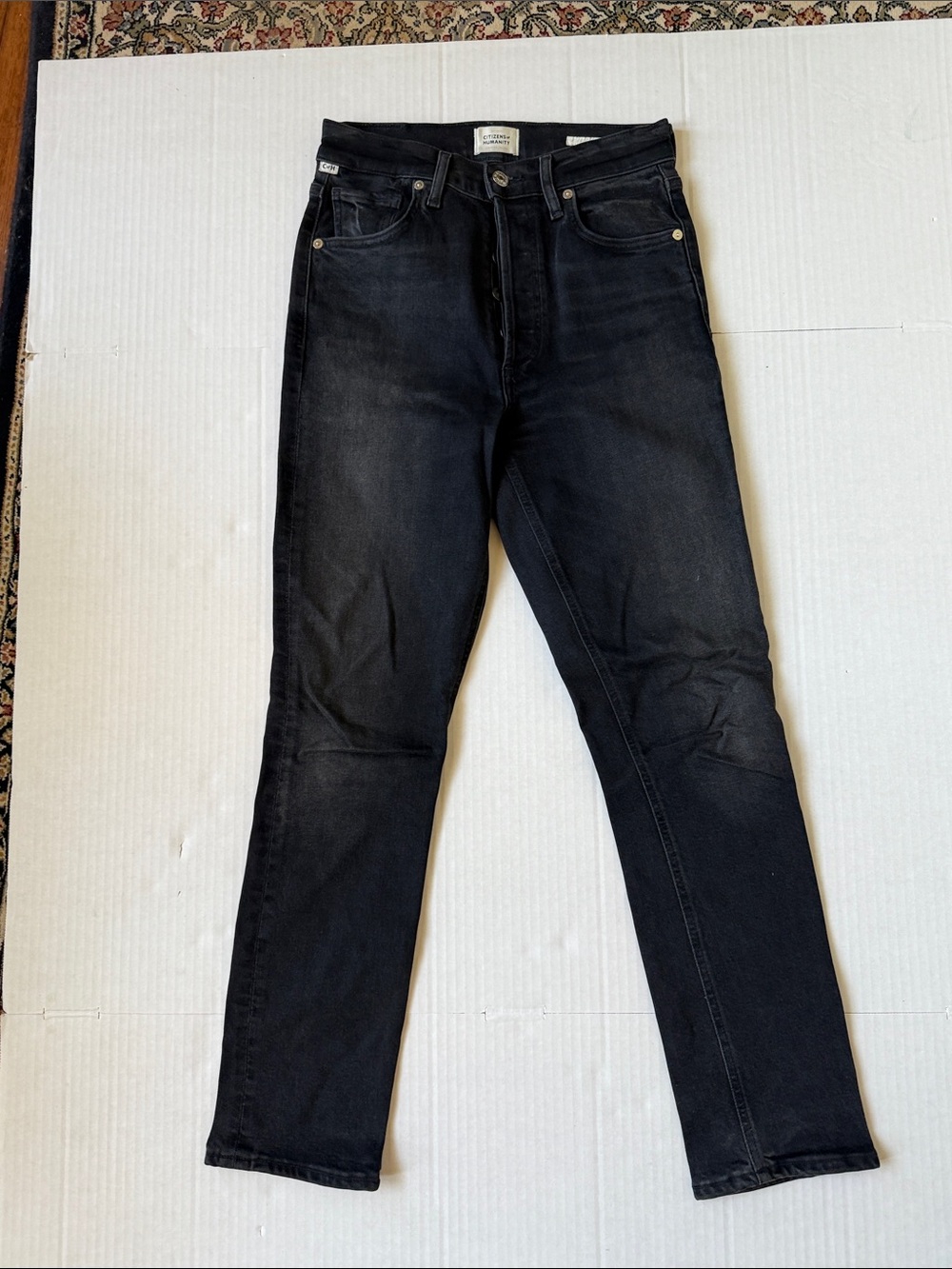 Citizens Of Humanity Black High-Rise Women's Jeans size 25